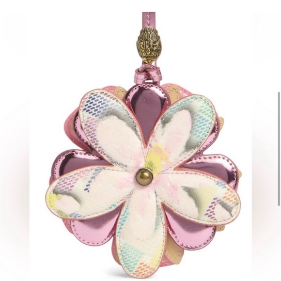 Kurt Geiger Floral Bag Charm and Dustbag NWT - Picture 9 of 9